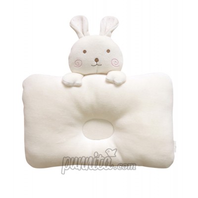 John n Tree หมอนหลุมผ้าฝ้าย ออร์แกนิค Peekaboo - Bunny
